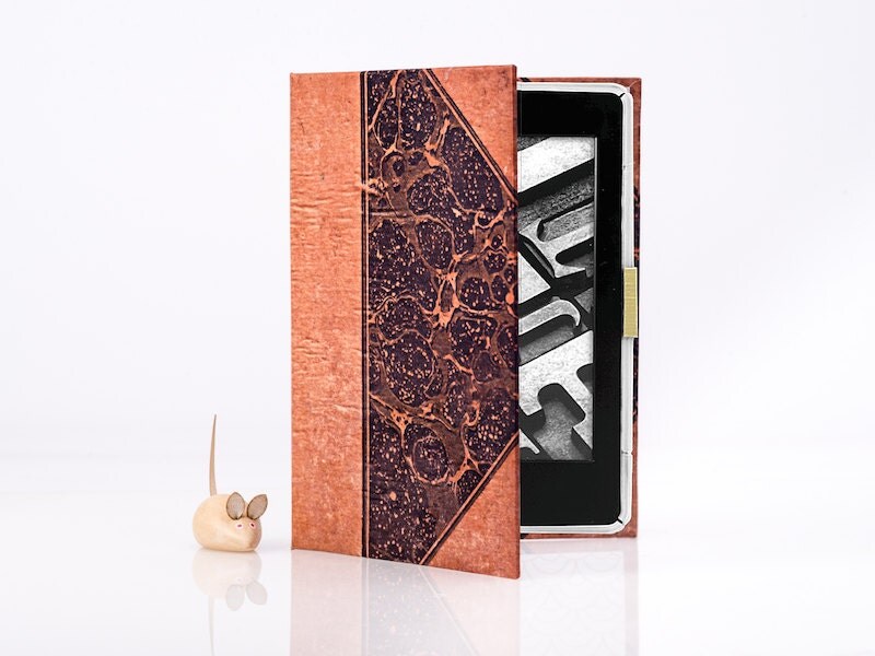 Kindle Paperwhite Cover Classic Marbled Book Cover Case for