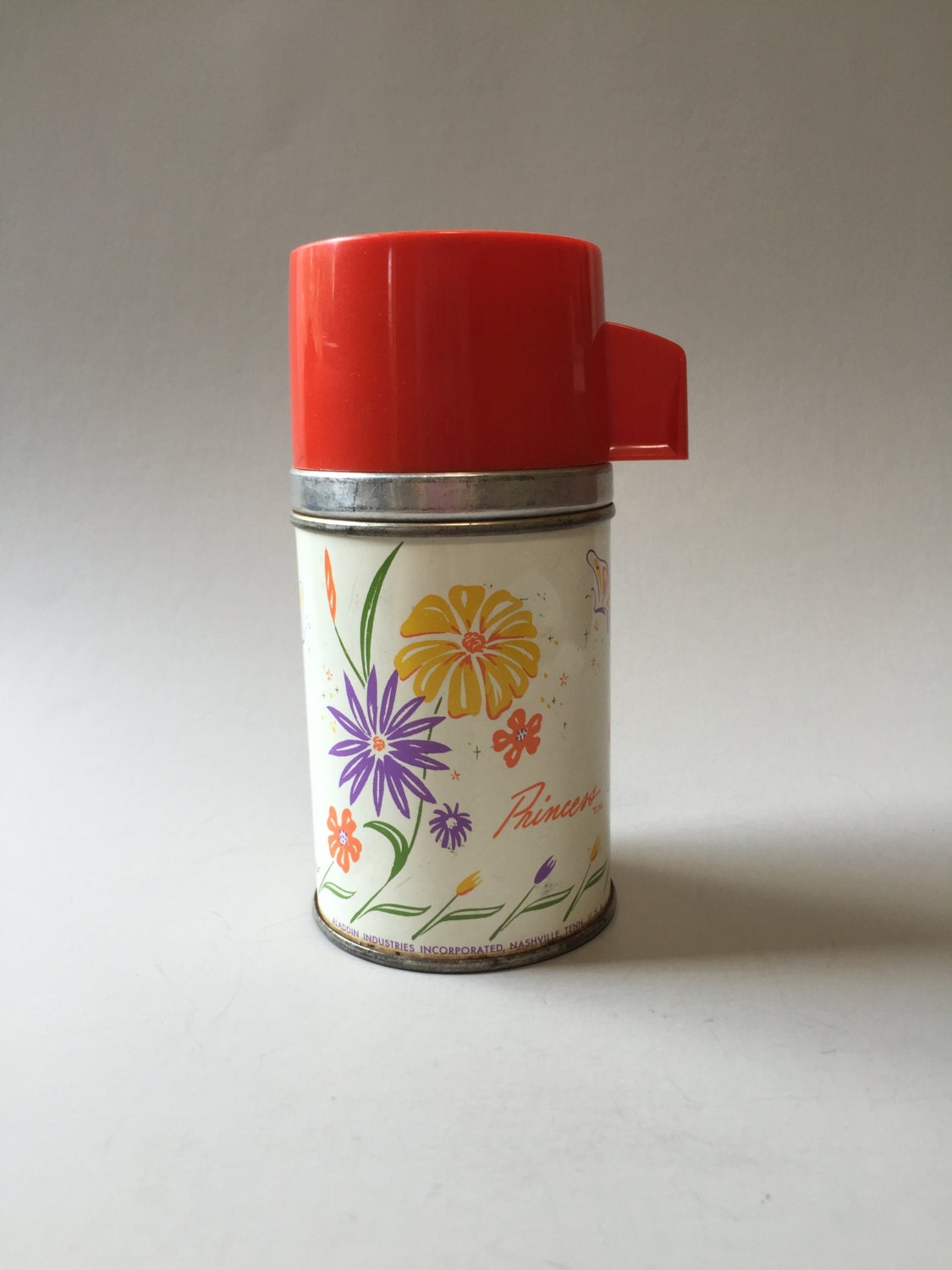 ALADDIN METAL THERMOS Vintage Aladdin thermos Thermos with