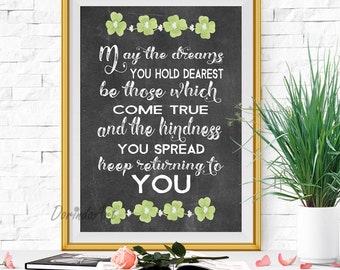 Irish blessing print Love quote - Il 340x270.920414679 4wma
