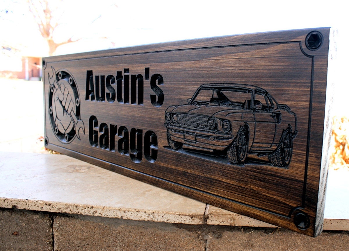 It features many different beer bottle caps making sip in style and give your bar or man cave the proud attention it deserves with one of our custom, bar signs. Garage Sign Man Cave Sign-Shop Sign Truck Sign-Custom
