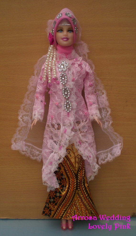 muslim barbie clothes wedding doll clothes Muslim doll