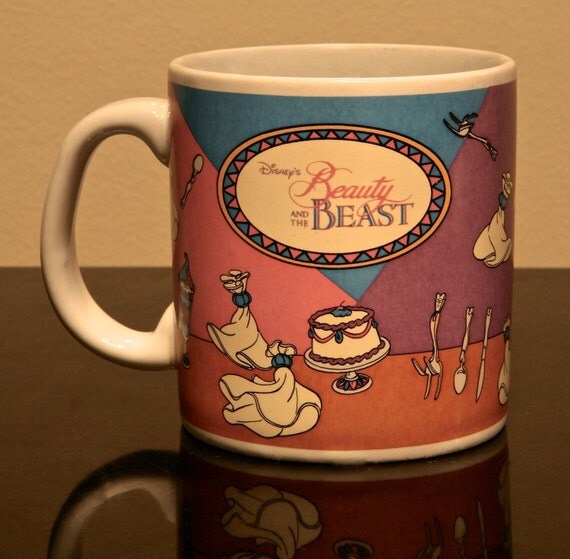 DISNEY Beauty and The Beast Coffee Mug