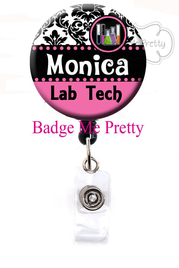 Items Similar To Retractable Badge Holder Medical Lab