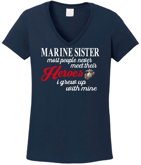 sister of a marine shirt