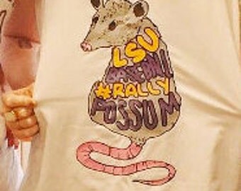 lsu rally possum shirt