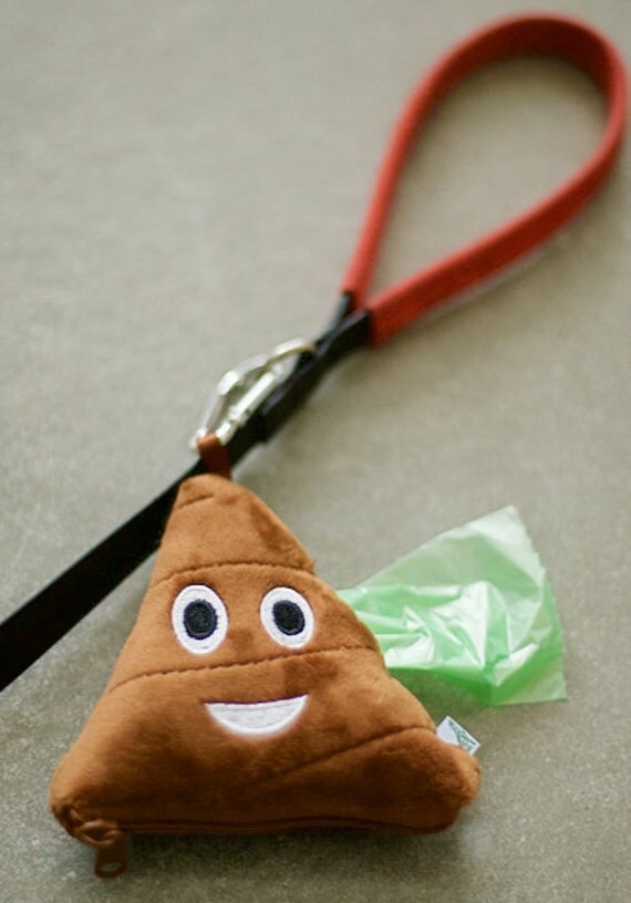 Adorable Emoji Poo Bag Holder