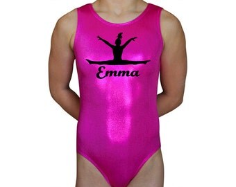 Gymnastics Leotards Personalized Girls Mystique Leap Leotard Gymnast Dance leotard Mystique by AEROLeotards