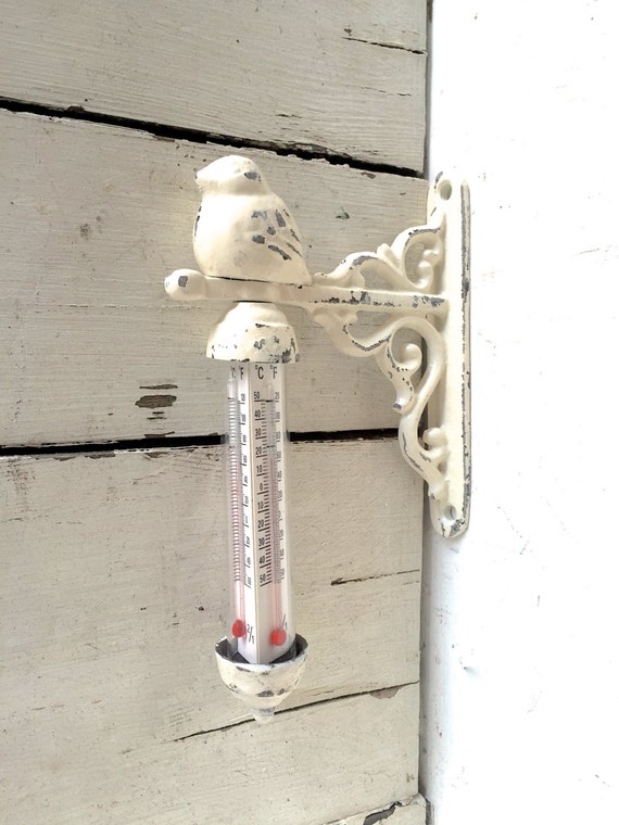 Outdoor Decor Outdoor Thermometer Garden Decor Bird Decor