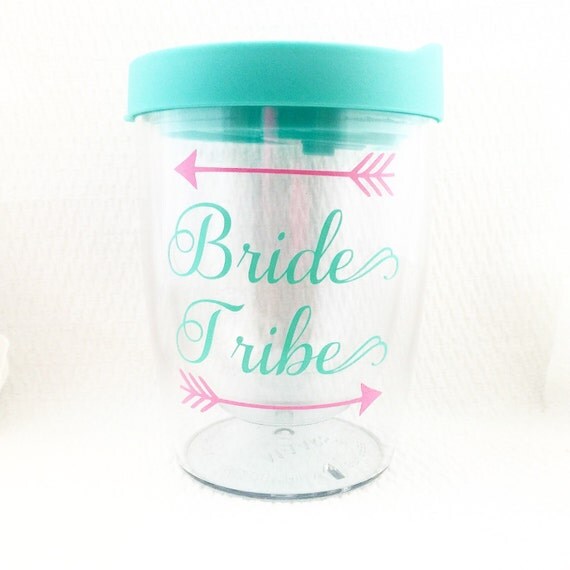 Bride Tribe Wine Glasses Bachelorette Party Favors Travel