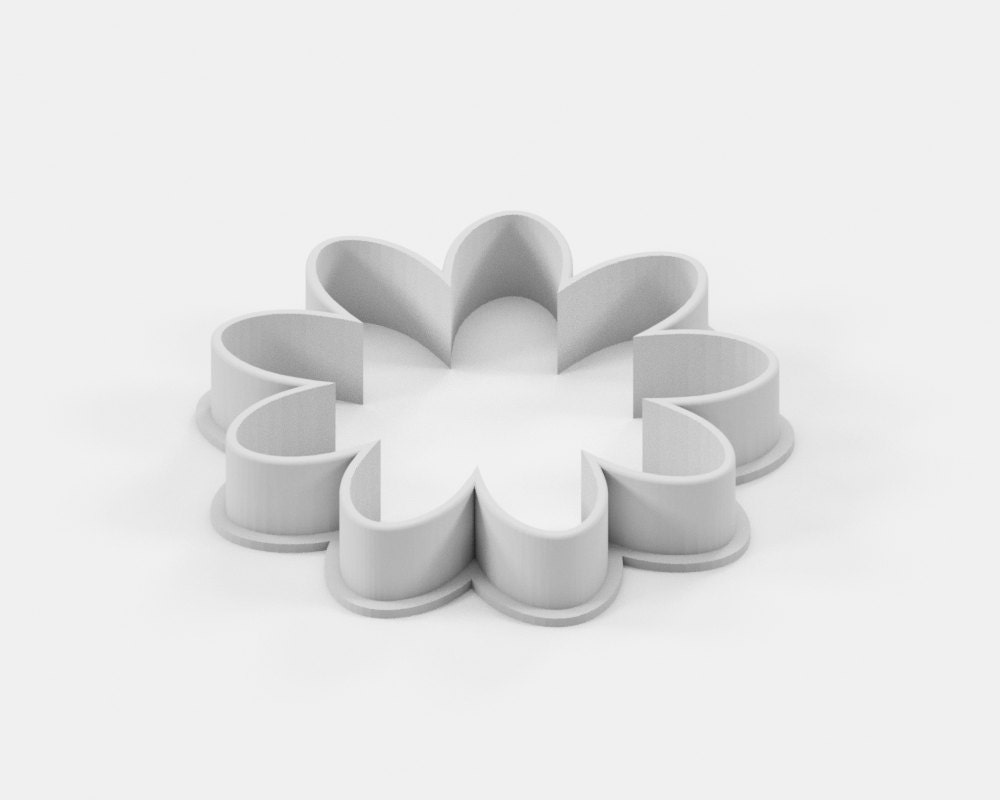 Flower Cookie Cutter Spring Cookie Cutter by RochaixCookieCutters