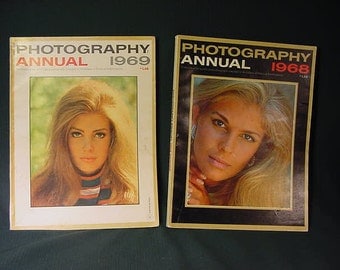 Vintage Old Collectible * Popular Photography Magazine * Annual 1968 1969