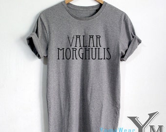 Valar Morghulis shirt Game of Thrones t shirt TV Series Unisex tshirt tumblr shirts