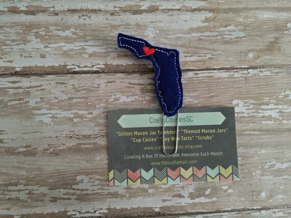 Florida Paper Clip. State Planner clip. Florida planner clip. Sunshine state planner clip. U.S. planner clip