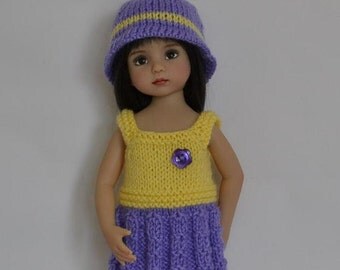 1. Sweaters & Hat PDF Knitting Pattern for Dianna Effner