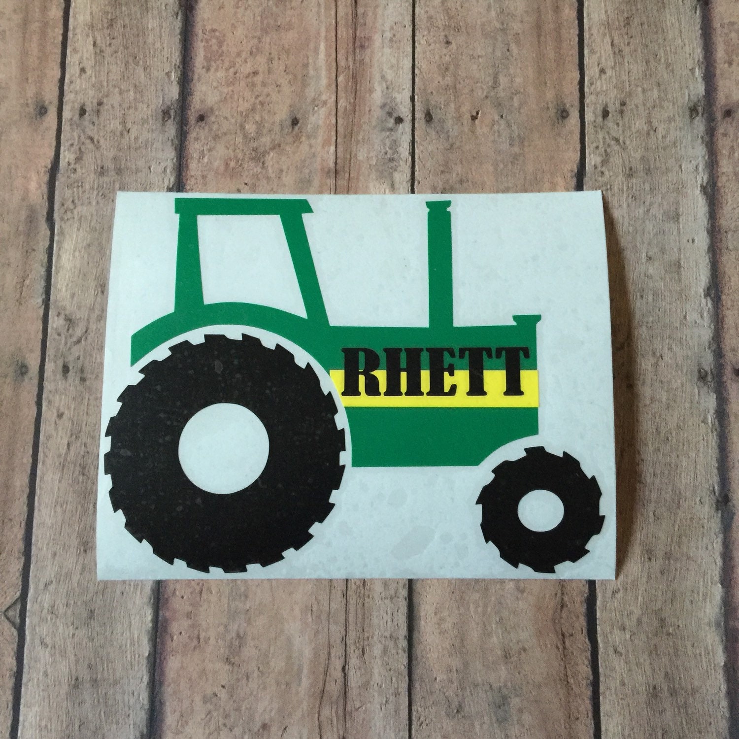 Tractor Decal Tractor Tractor Wall Decal Vinyl Decal Farm