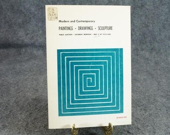 Modern And Contemporary Paintings Drawings Sculpture C. 1973.