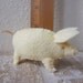 small stuffed pig