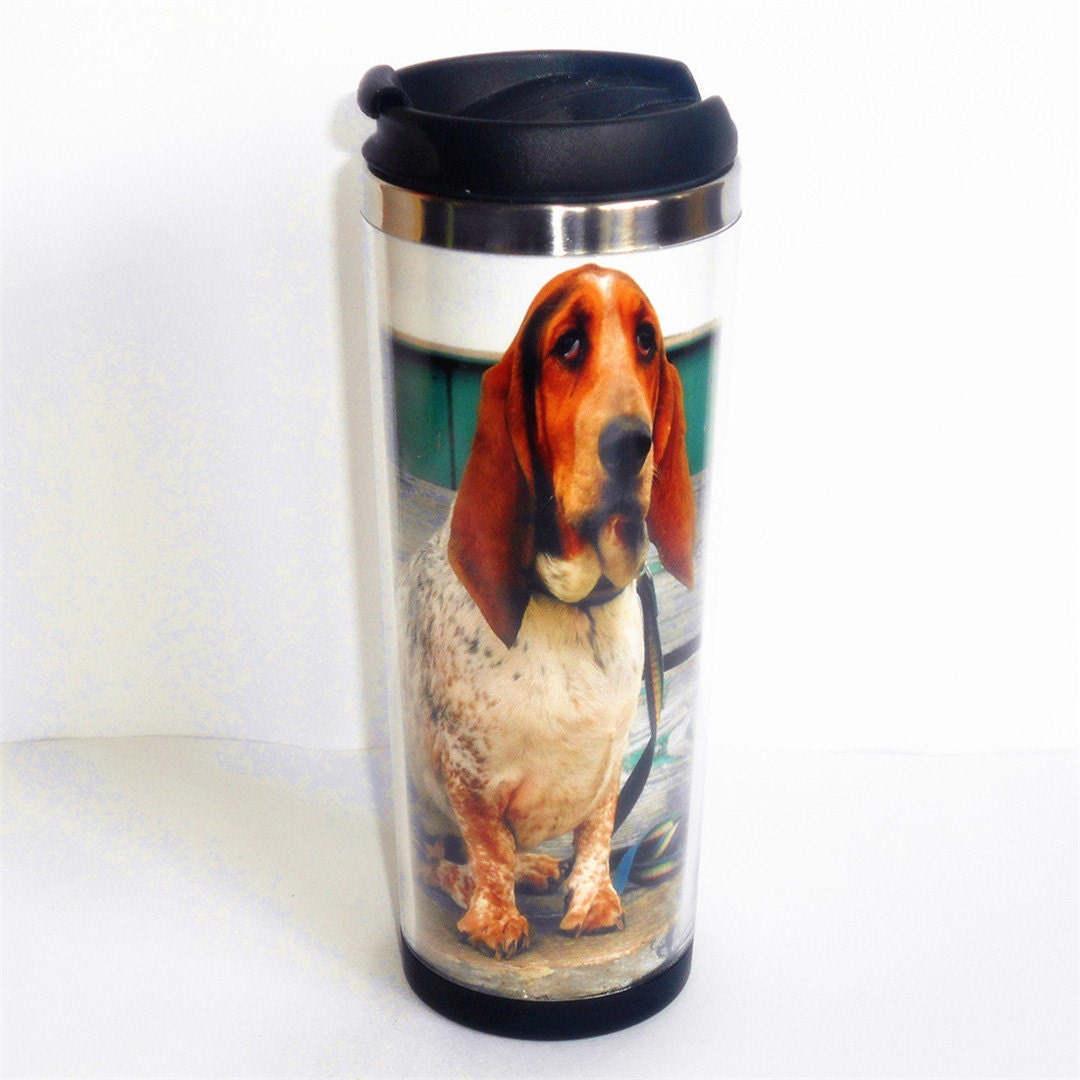 Coffee Mug Basset Hound Dog Creative Coffee Cup for Adults