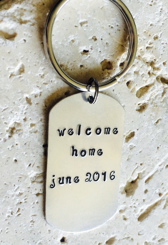 home keychain home gifts by StampHaven1 on Etsy