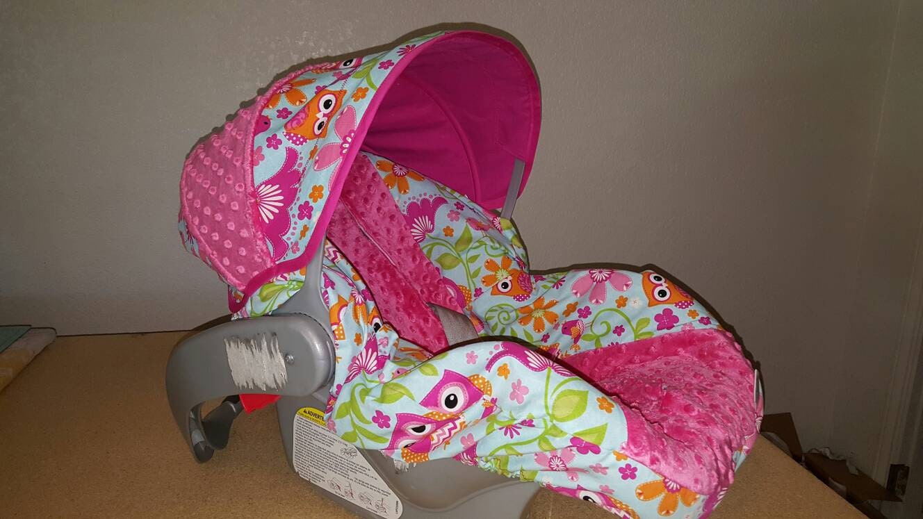 bright starts owl car seat toy