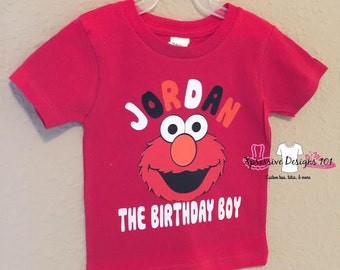 Elmo Birthday Shirt