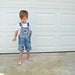 Boys Distressed Overalls, Hand-Distressed, Vintage-Inspired, Overalls for Babies and Toddlers, Shortalls, Overall shorts