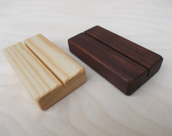 15 Rustic Wedding Place Card Holders, Place card holders, Wood place card holder, Menu holder, Wooden holder, Wedding decor, Wedding, Rustic