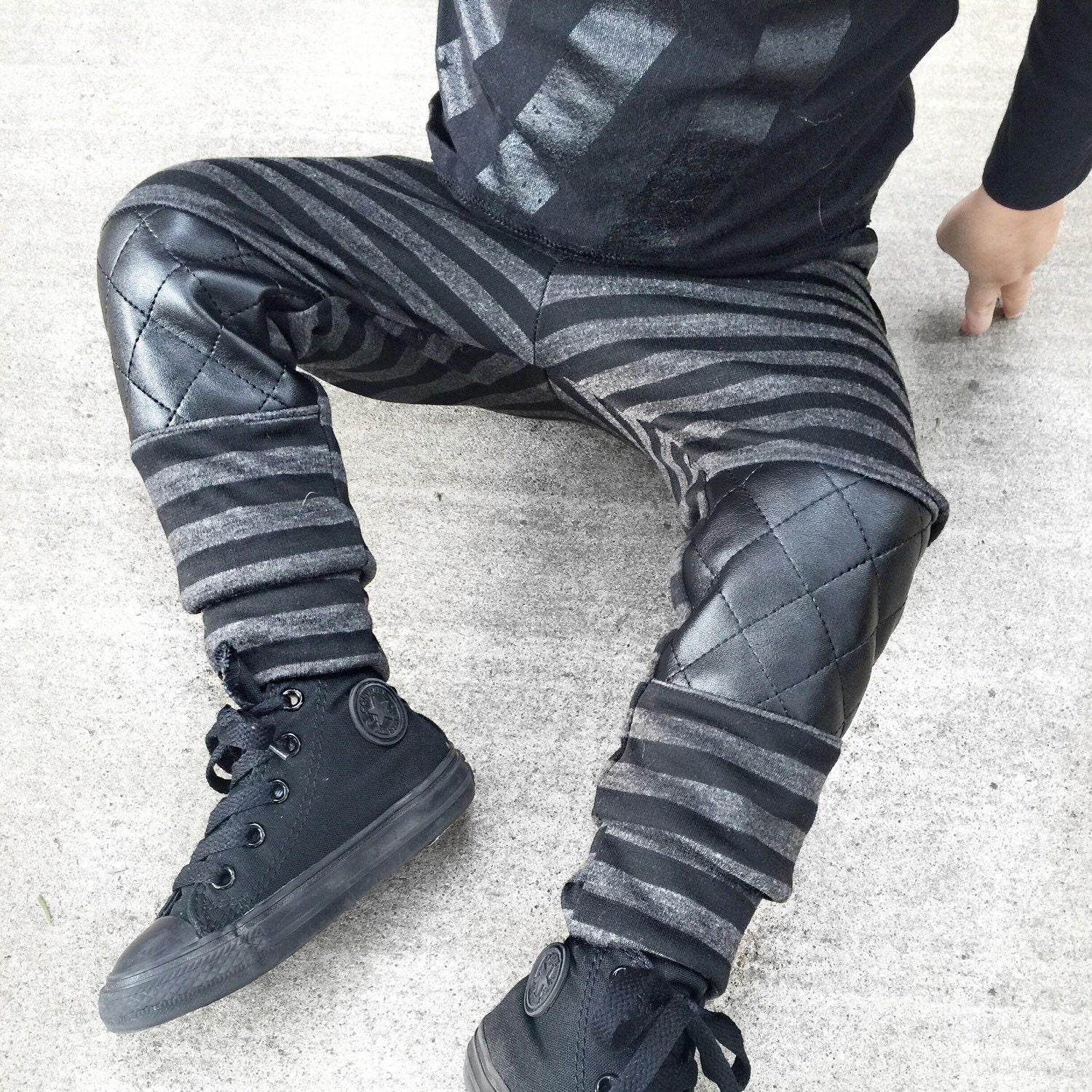 Hipster toddler boy leggings / Hipster Baby boy clothes