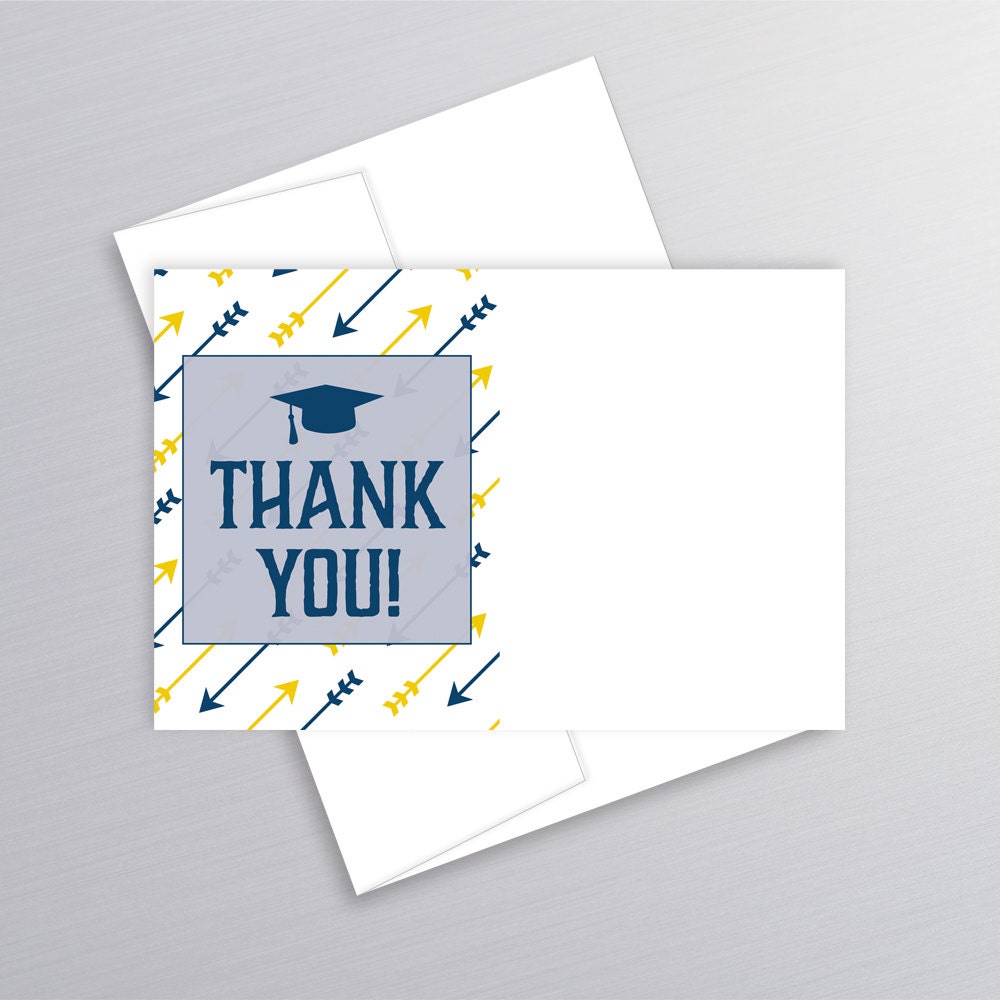 New 30 Thank You Card Graduation Party