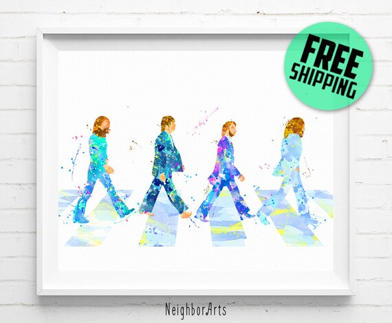 The Beatles Abbey Road print The Beatles print Abbey Road
