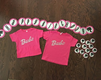 neon barbie sign