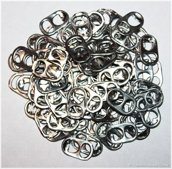 100 Aluminum Drink/Soda Can Pull Tabs For Crafting Jewelry