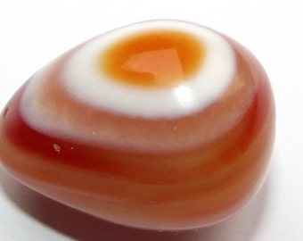 Items similar to Large Pink Agate Loose Pendant, jewelry making ...