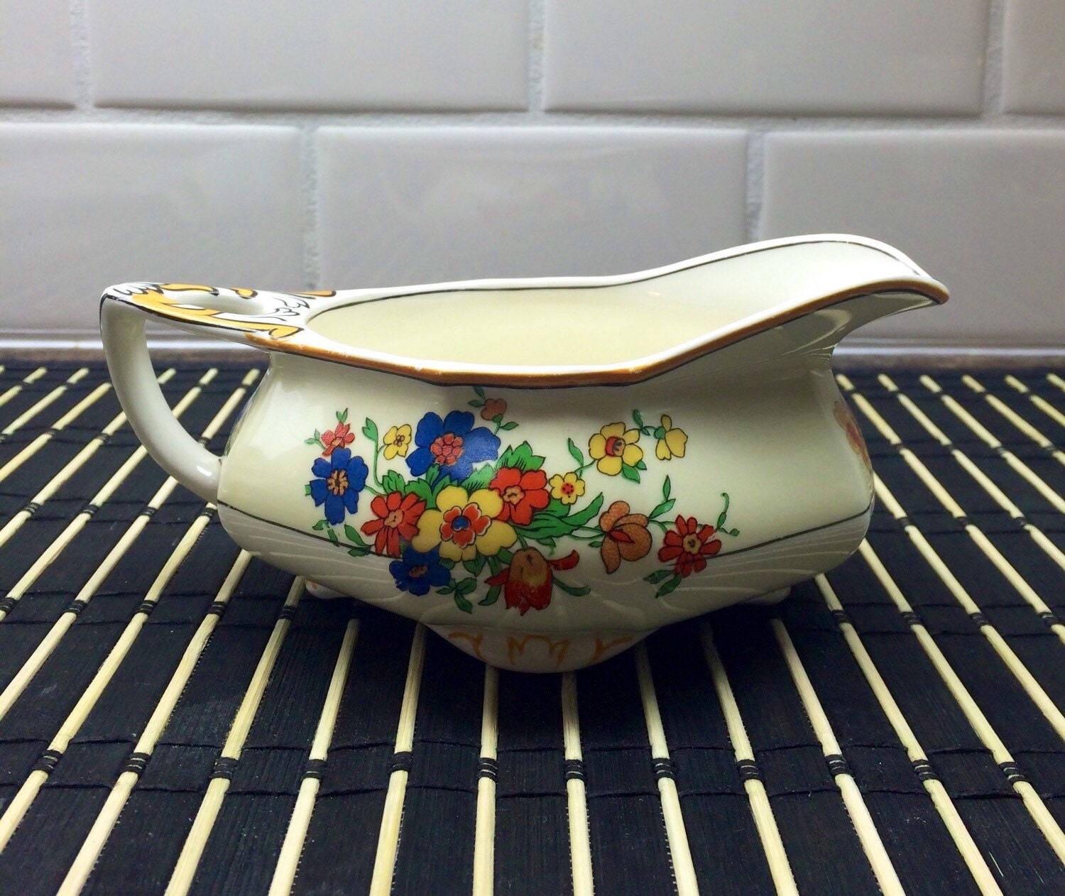 W.H Grindley & Co Porcelain Sheraton Ivory England by AnEVintages