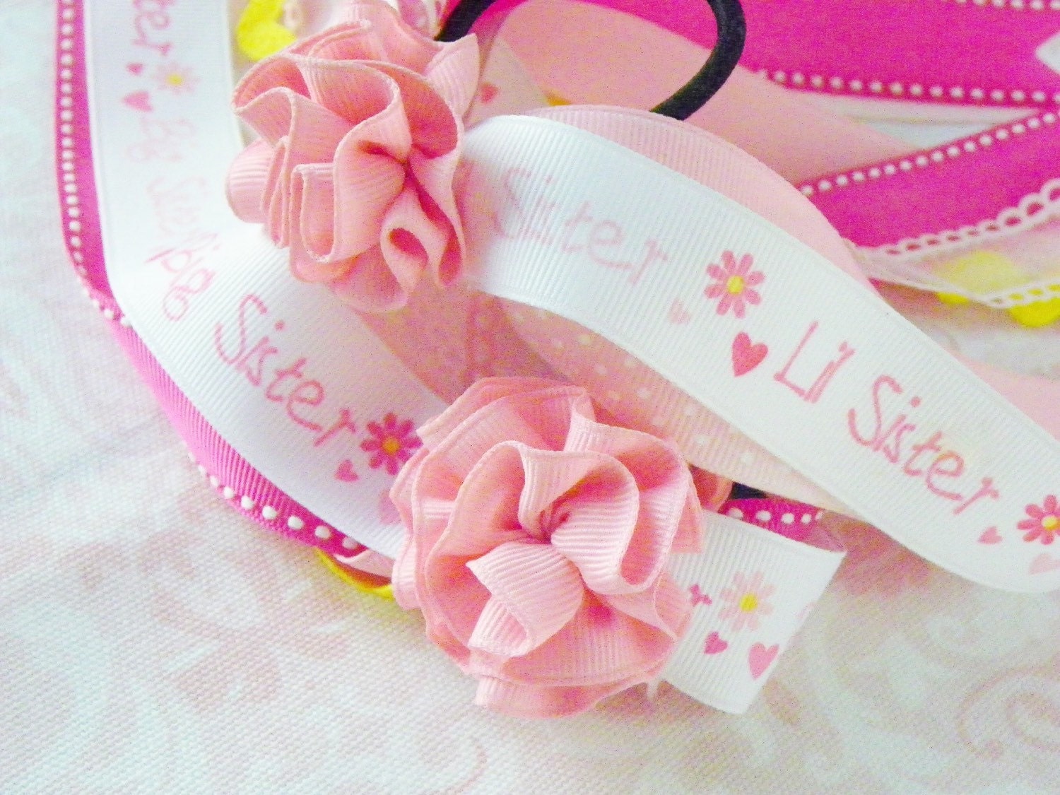 Hair Streamers Lil Sister Hair Ribbons Big Sister Hair