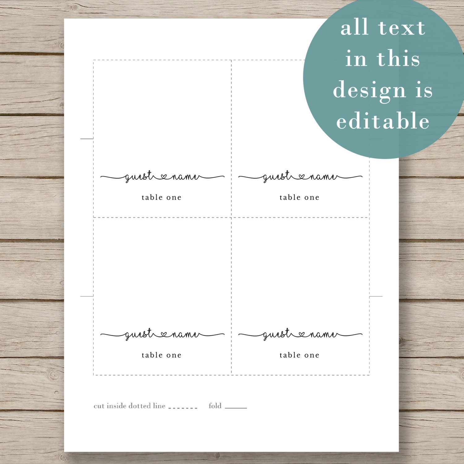 Escort Cards Printable Printable Templates