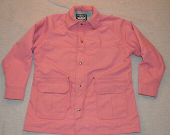 Vintage Woolrich Chili Red Wool Coat