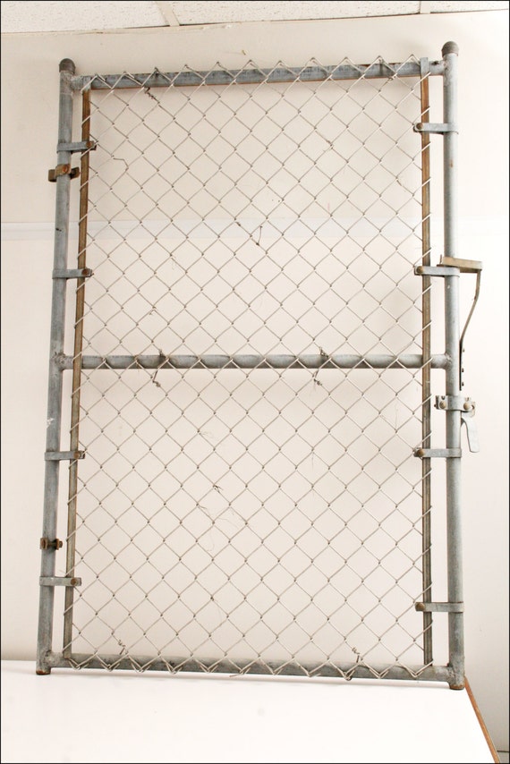 Vintage METAL GATE Fence antique garden by SaveAmericanHistory