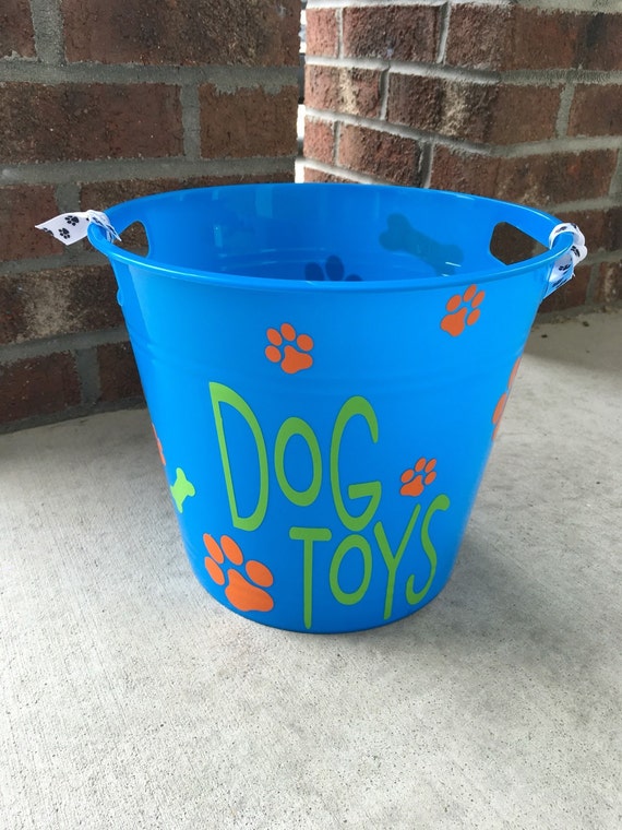 dog toy storage bin