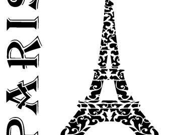 Paris stencils | Etsy