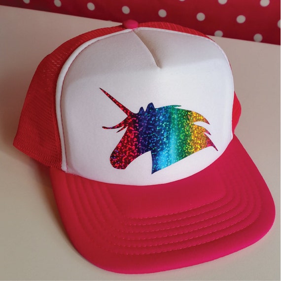 rainbow unicorn trucker hat unicorn hat vacation hat rainbow unicorn trucker hat unicorn hat vacation hat