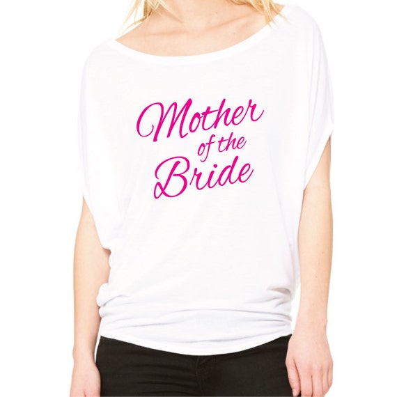 Mother Of The Bride Shirt. Brides Mom Wedding Day Shirt.