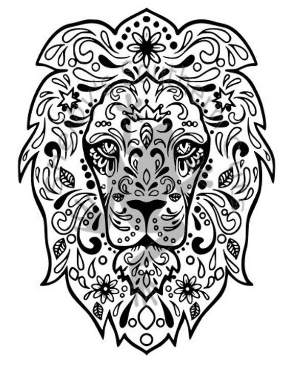 Download Lion Mandala