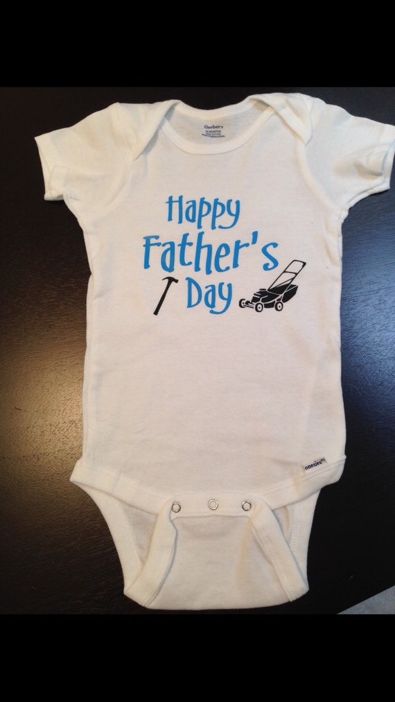 Download Happy Father's Day Onesie Baby Boy Onesie by ...