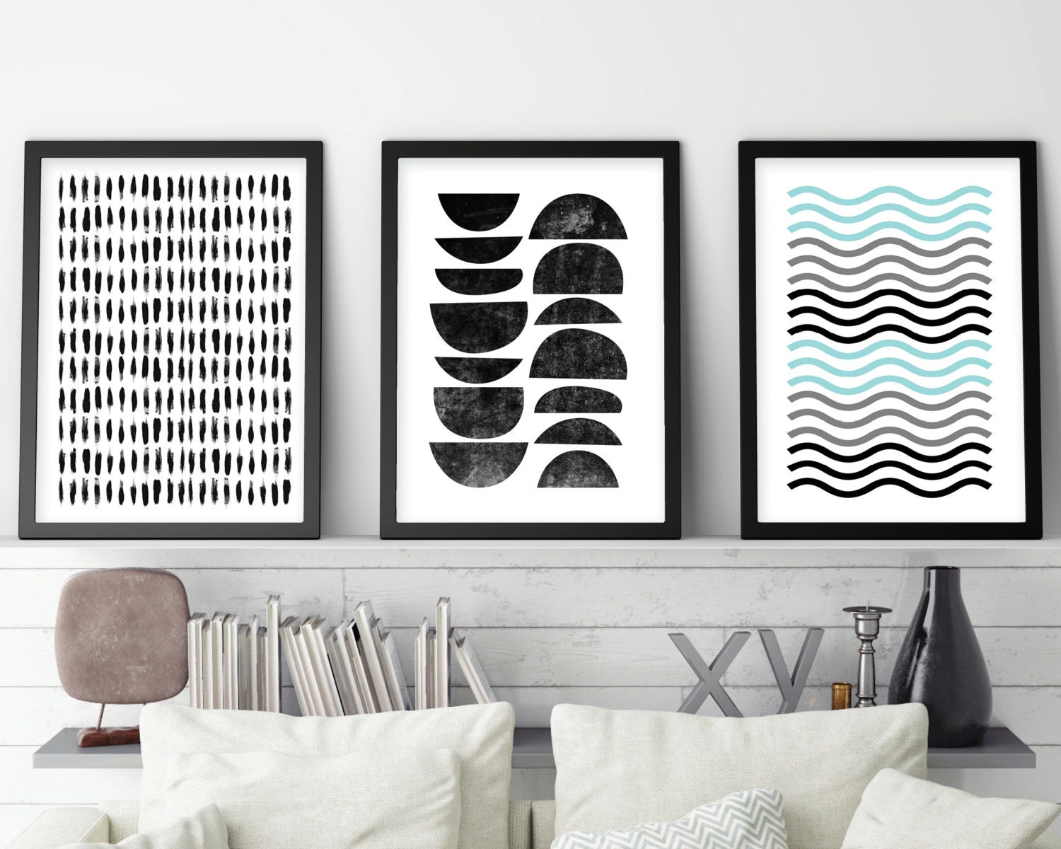 Set of 3 Prints Print Set Scandinavian by UrbanEpiphanyPrints