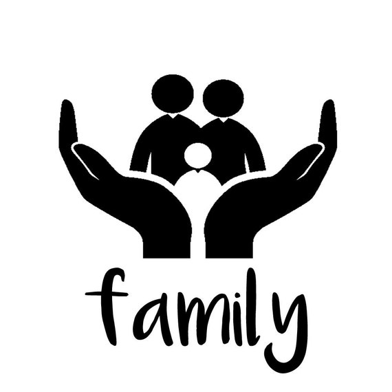 Family Decal family first family love decal