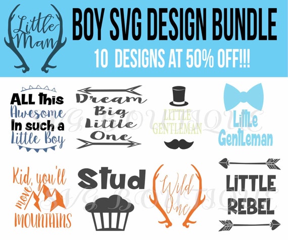 Download Items similar to Baby Boy Bundle SVG File, Baby Boy Quotes ...