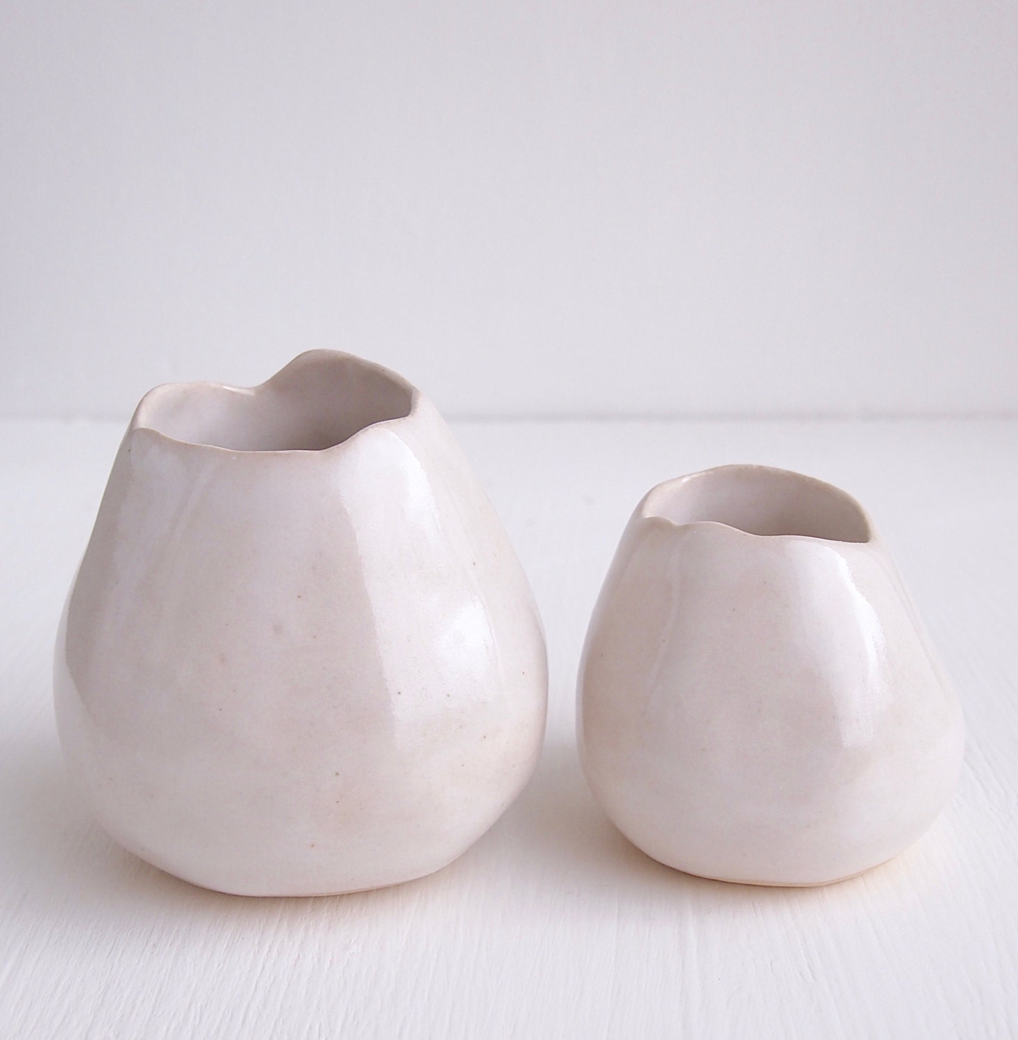 White ceramic bud vase white bud vase white vase white