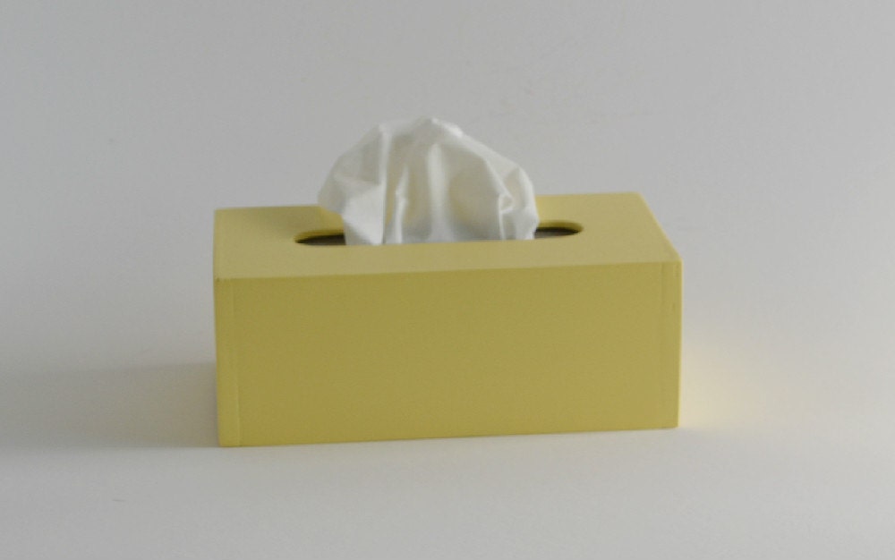 Large Kleenex Box Cover LIGHT color selection / Large Tissue