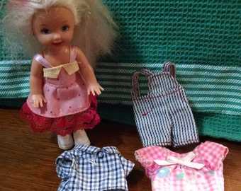 Vintage Mattel Doll with Clothing